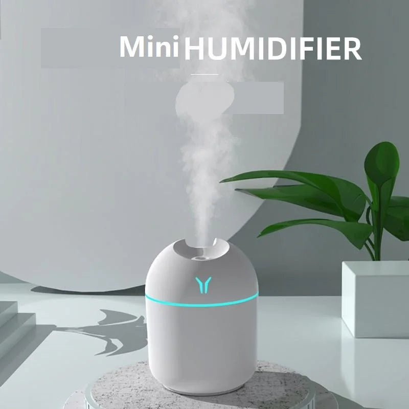 Mini Umidificador de Ar/Difusor de Óleo Essencial